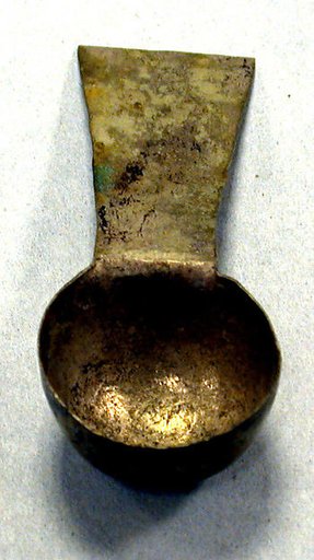 Hammered Silver Spoon