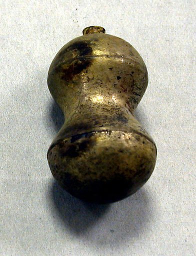 Hammered Silver Peanut Ornament