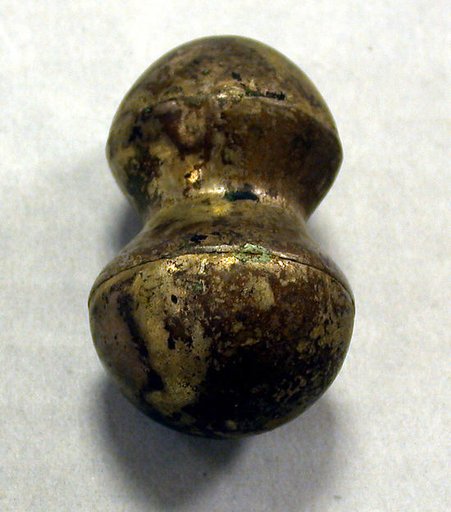 Hammered Silver Peanut Ornament