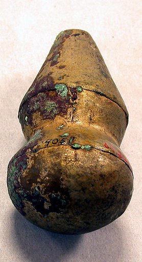 Hammered Silver Peanut Ornament