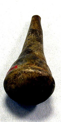 Hammered Silver Cone Ornament
