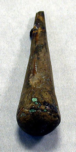 Hammered Silver Cone Ornament