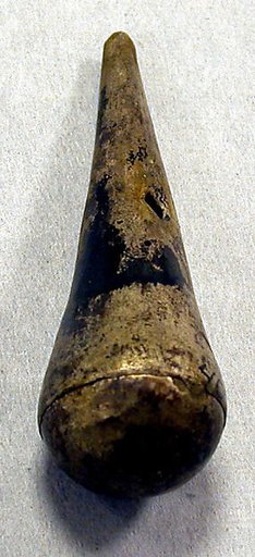 Hammered Silver Cone Ornament