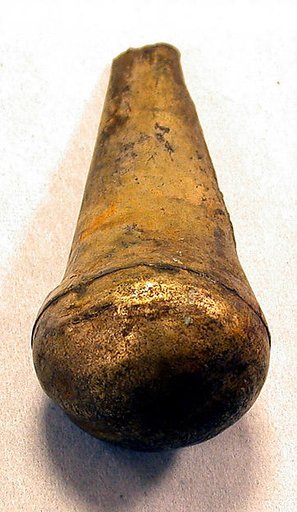 Hammered Silver Cone Ornament