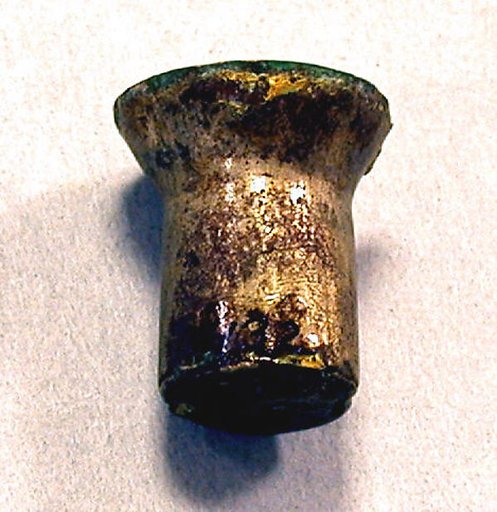 Hammered Silver Drum Ornament