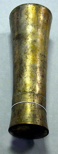 Hammered Silver Rattle Beaker