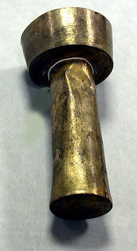 Hammered Silver Rattle Beaker