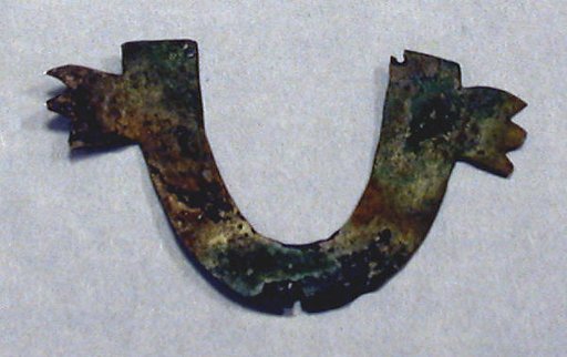Hammered Silver Arc Ornament