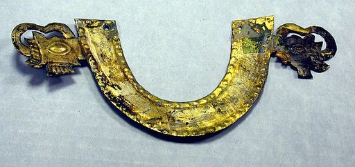 Hammered Silver Arc Ornament