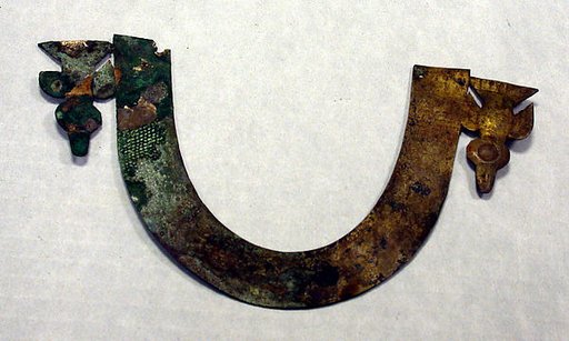 Hammered Silver Arc Ornament