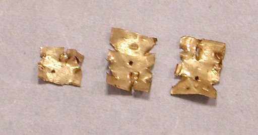 Gold Sheet Fragment