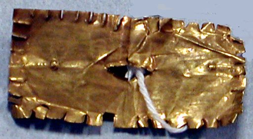 Gold Sheet Fragment