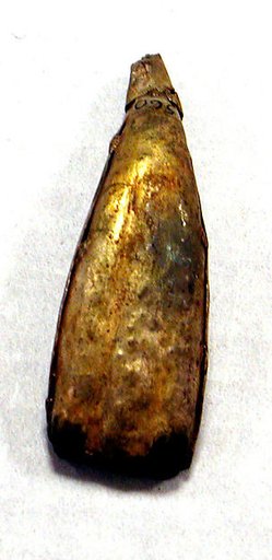 Hammered Silver Petal Ornament