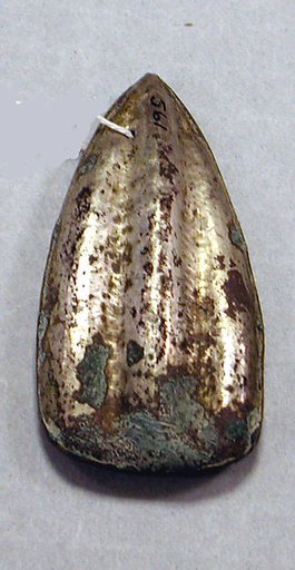 Hammered Silver Petal Ornament