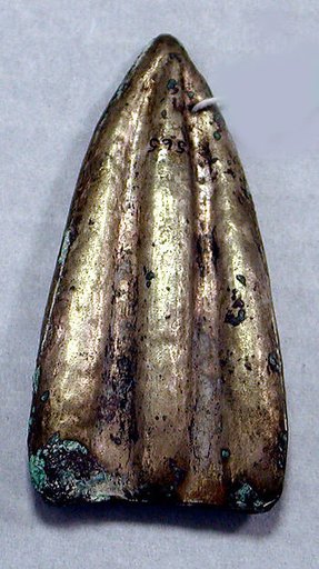 Hammered Silver Petal Ornament