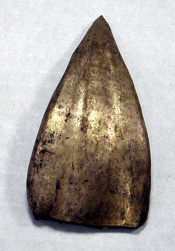 Hammered Silver Petal Ornament