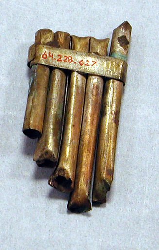 Hammered Silver Panpipe