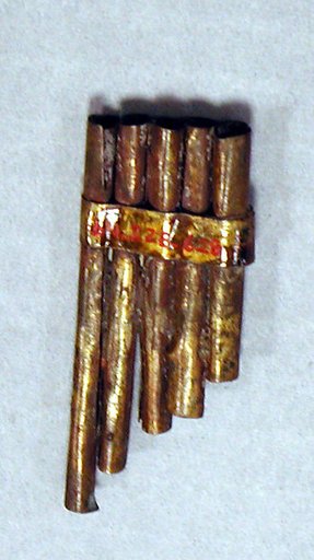 Hammered Silver Panpipe
