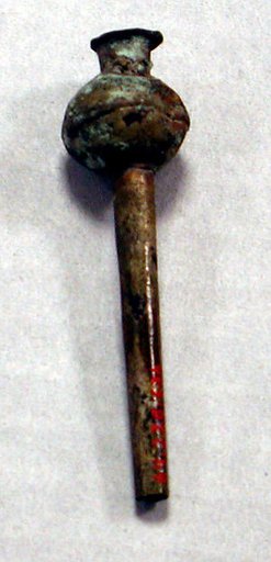 Hammered Silver Miniature Scepter