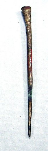 Hammered Silver Fluted Tube