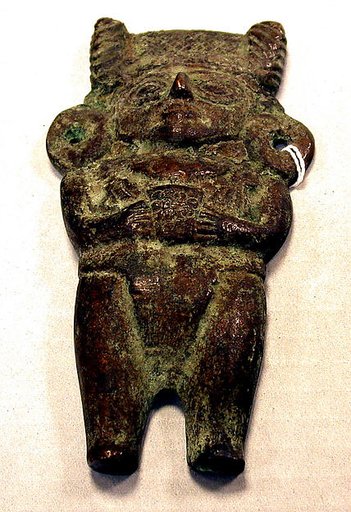 Cast Bronze Figure Ornament