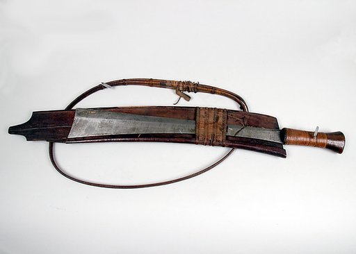 Sword (Dao) with Scabbard and Baldric