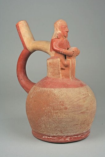 Stirrup Spout Bottle with Couple