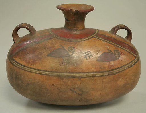 Single Spout Bottle with Strap Handles