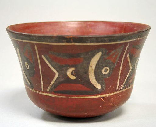 Painted Bowl with Birds