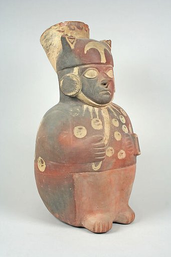 Bottle with Human Figure