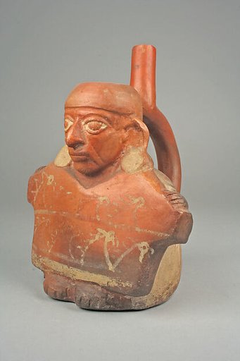 Bottle, Figure Showing Tunic