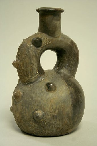 Stirrup-Spout Bottle