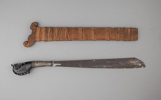 Sword (Klewang) with Scabbard