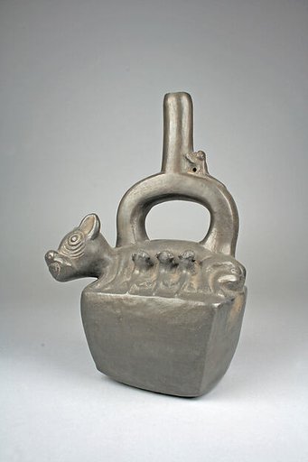 Stirrup Spout Bottle with Animals