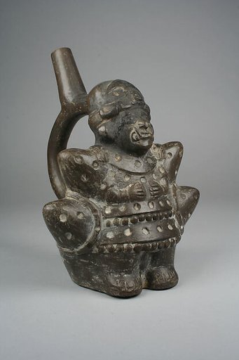 Bottle, Deity Figure