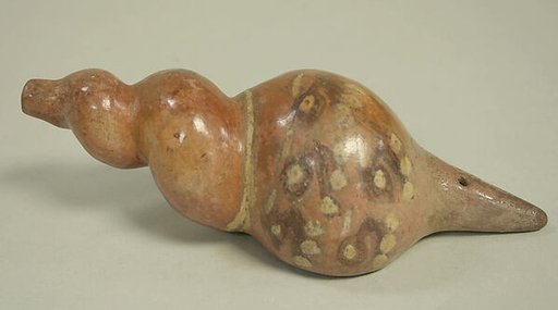 Ceramic Trumpet in the Form of a Shell