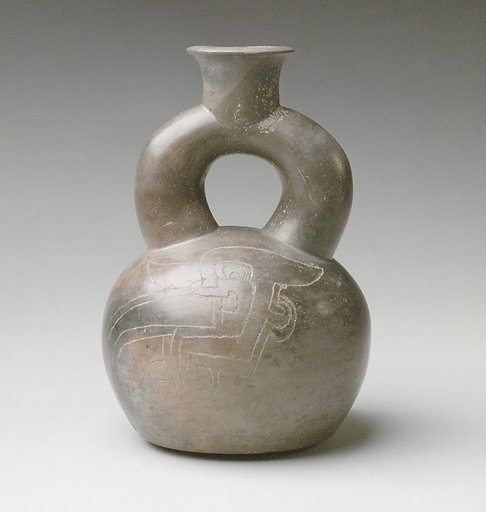 Stirrup-Spout Bottle