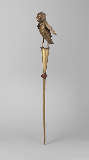 Royal asen (commemorative altar) with bird