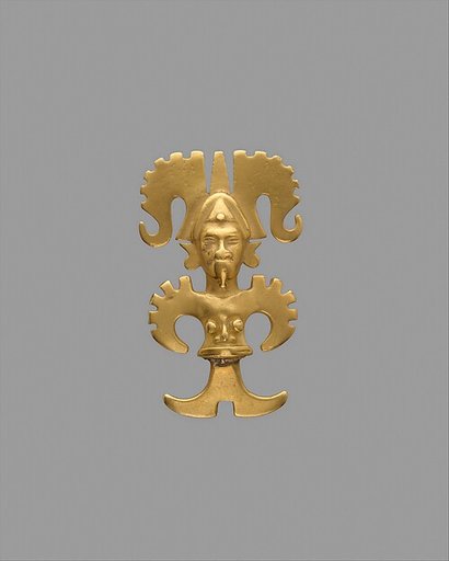 Stylized Figure Pendant