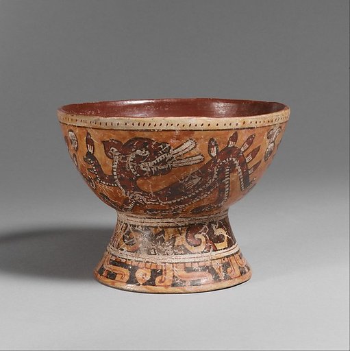 Pedestal bowl
