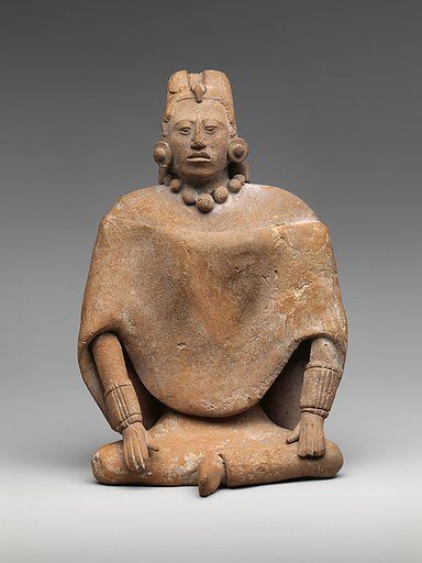 Seated female figure