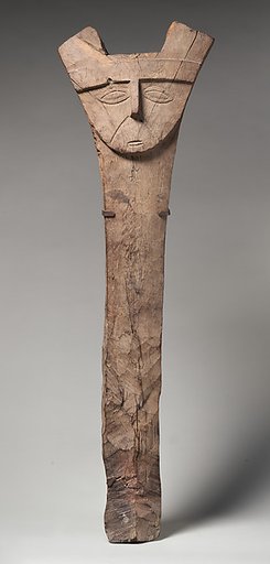 Burial post