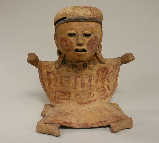 Seated female figure