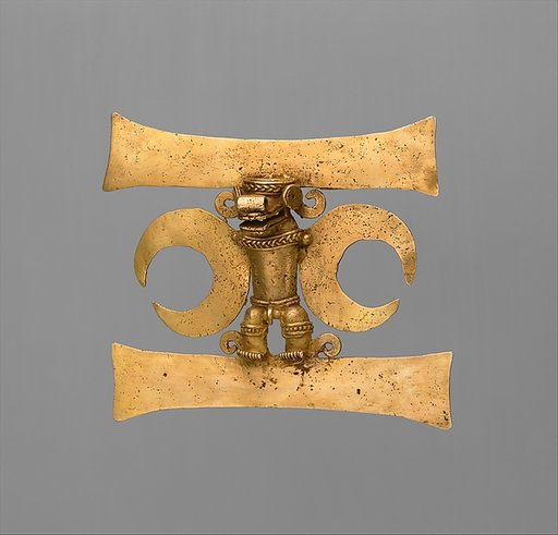Masked Figure Pendant