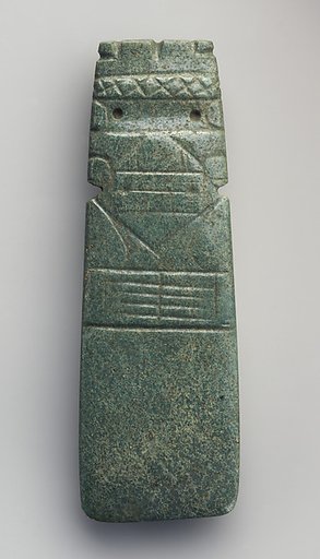 Figure-celt pendant