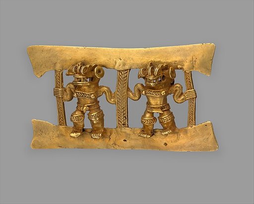 Crocodile-Head Figure Pendant
