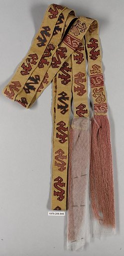 Tapestry Sash