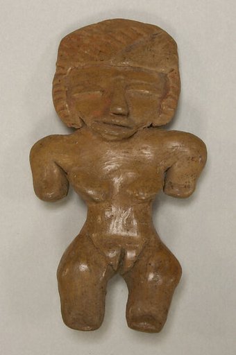 Standing Ceramic Female Figure