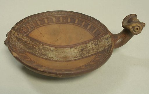 Dish with Bird Head
