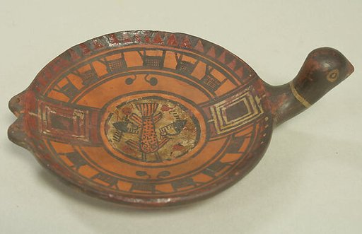 Dish with Bird Head